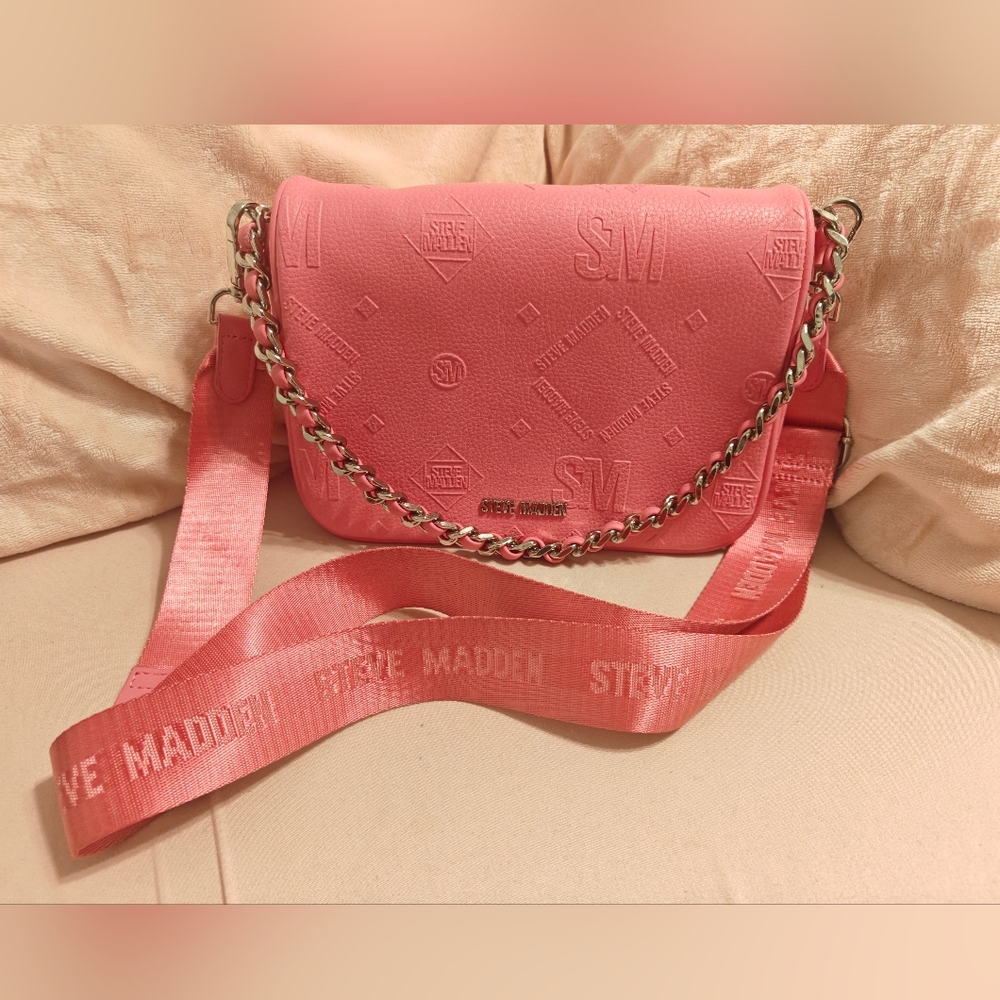 Steve Madden Pink Crossbody Bag